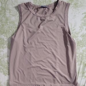 Olivia Rae Taupe Tank Top